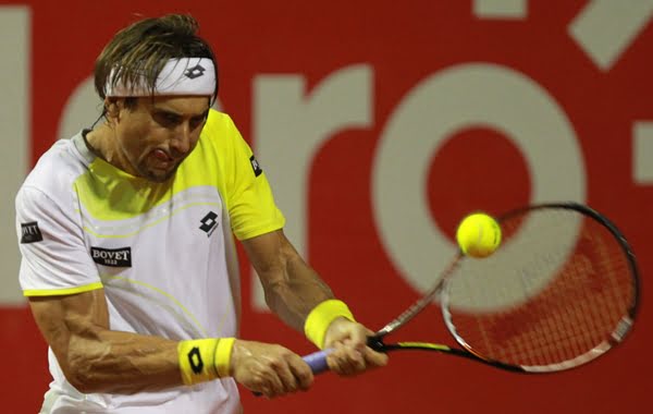 Mordiéndose la lengua, el número 4 del mundo logró el ATP de Buenos Aires 2013. Foto: Cancha Llena