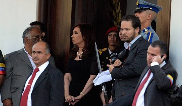 Cristina Fernández en la Academia Militar del Ejercito Bolivariano. Foto: Perfil