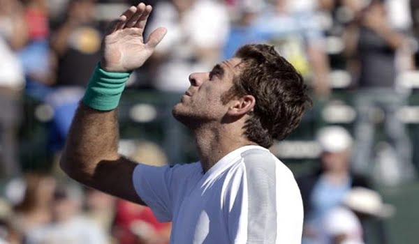 Delpo avanza en Indian Wells. Foto: Télam