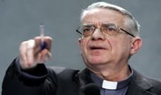 Federico Lombardi, vocero del Vaticano.