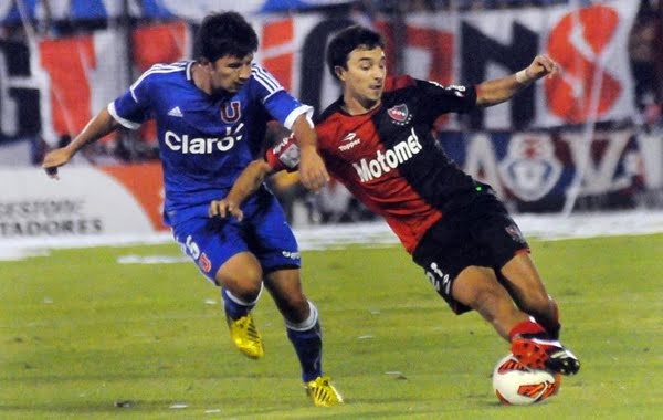 Scocco hizo un gol pero no le alcanzó a la Lepra de Rosario. Foto: Télam