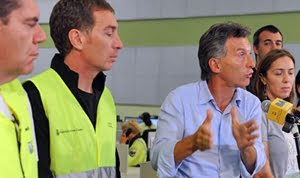 Mauricio Macri se autocalificó como servidor público. Foto: Télam