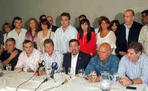 La foto de la unidad peronista. Foto: Noticiasparatodos.com.ar