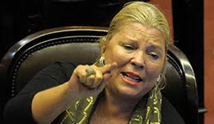 Elisa Carrió sostiene que Lorenzetti y Cristina acordaron a espaldas de los jueces y legisladores un pacto "espurio". Foto: Archivo