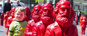 Karl Marx figures in Trier