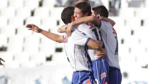 Godoy Cruz festejó de local frente a Arsenal. Foto: Olé