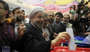 Hasan Rohani será presidente de Irán si se confirman los datos preliminares del escrutinio. 