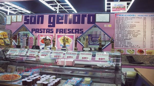 Uno de los locales de venta de la fábrica de pastas sanjuanina que demandó a una colega de Mendoza. Foto: Tiempo de San Juan