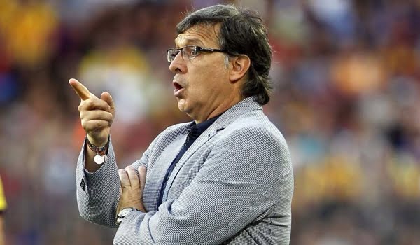 Gerardo Martino debutó como entrenador en la Liga con un rotundo triunfo por 7 a 0 sobre el débil Levante.