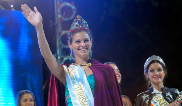 Florencia Ávila, de Godoy Cruz, fue electa reina del Turismo de Mendoza. Foto: Prensa Gobierno de Mendoza