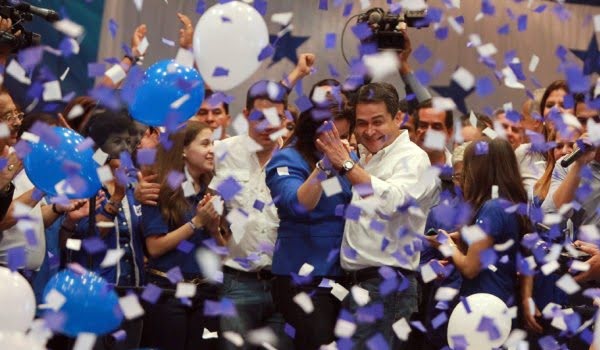 El candidato oficialista Juan Hernández ganó la Presidencia de Honduras. 