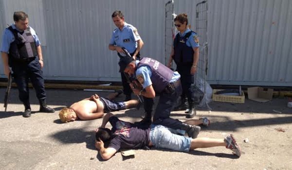 Si bien hubo detenidos en situación in fraganti, a la mayoría se los identificó por las cámaras de seguridad y las fotos que ellos mismos subieron a las redes sociales. Foto: La Voz del Interior