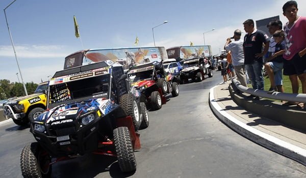 La largada simbólica del Dakar 2014 se desarrolló en Rosario,