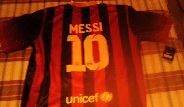 La camiseta más vendida del Barcelona. 