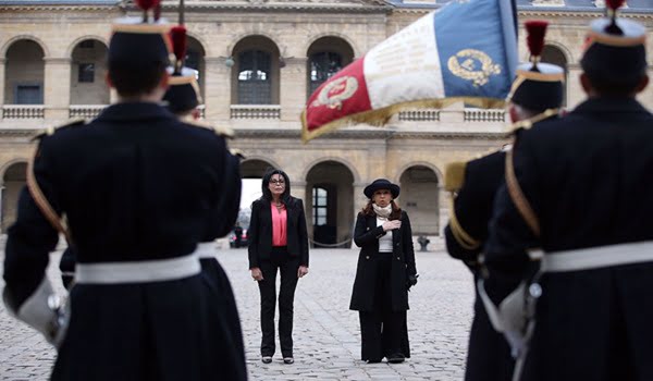 Cristina Fernández durante un acto en homenaje a Napoleón, en París. Foto: AFP en Télam