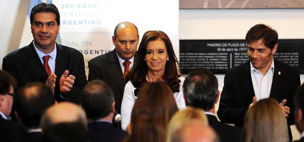 La presidenta encabezó la presentación del programa de investigación Pampa Azul en la Casa Rosada. Foto: Télam