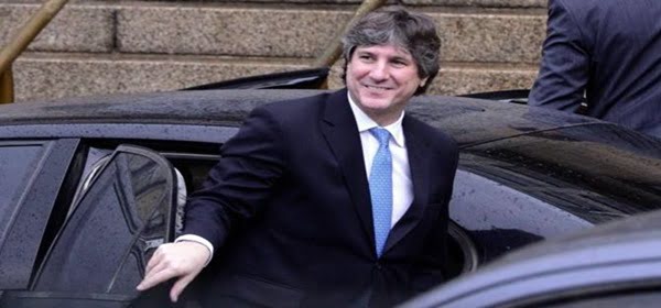 El vicepresidente Boudou es investigado por supuesto tráfico de influencias para sacar de la quiebra a la ex Ciccone. Foto: Archivo