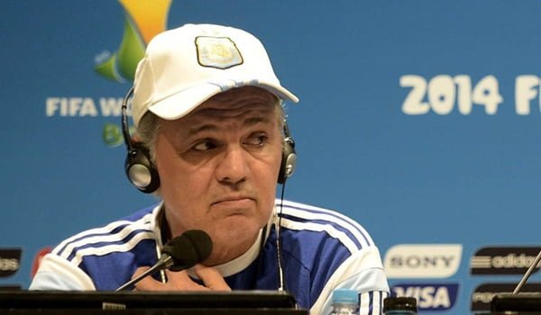 Sabella no dio los titulares de Argentina para el debut del Mundial. 