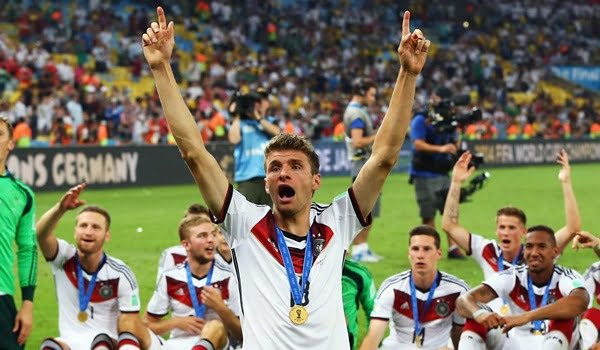 Thomas Müeller, una de las estrellas del campeón del mundo.