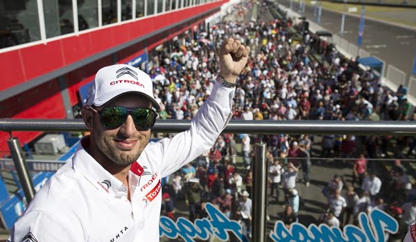 Pechito López ganó las dos carretas del Mundial de Turismo en Las Termas. Foto: WTCC