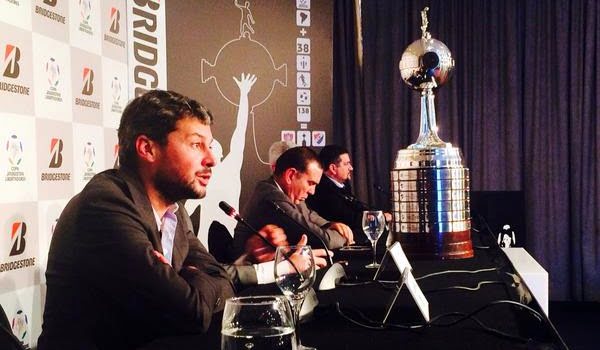 El presidente de San Lorenzo habló para la prensa antes de la final de la Libertadores. Foto: Télam