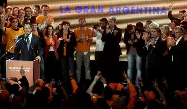 Daniel Scioli en La Trastienda de Buenos Aires. 