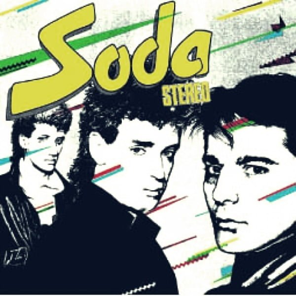 Tapa del disco debut de Soda Stereo.