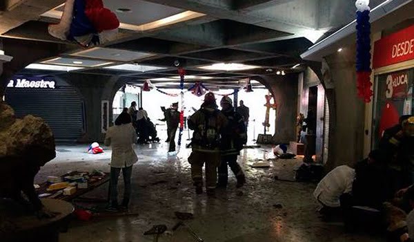 Siete heridos causó una explosión en el subte de la capital chilena. 