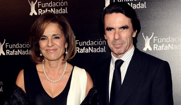 Ana Botella, alcaldesa de Madrid, y José María Aznar, ex presidente de España. Foto: Archivo