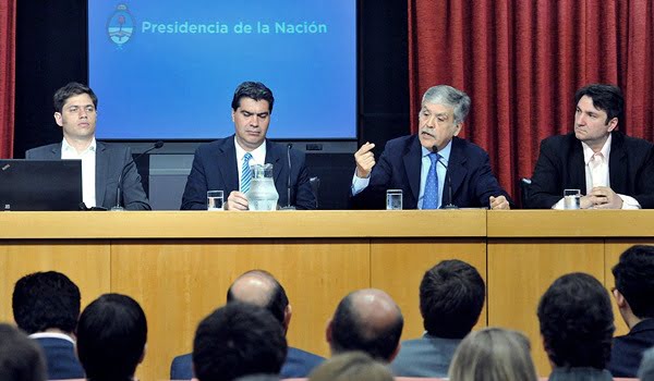 En conferencia de prensa, el gobierno anunció este miércoles el envío al Congreso del proyecto de Ley de telecomunicaciones Argentina Digital. Foto: Télam