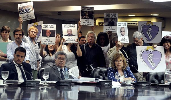 Aprobaron el Jury de Enjuiciamiento contra el juez federal Axel López. 