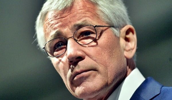 El secretario de Defensa Chuck Hagel era el último republicano en la administración Obama.