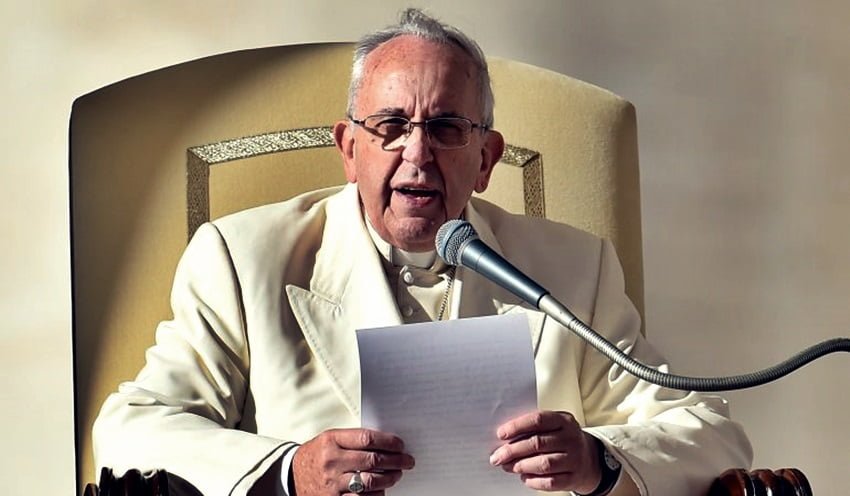 El papa Francisco le dio una entrevista al diario La Nación. 
