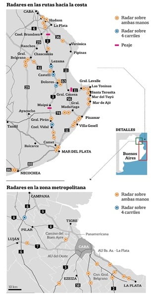 Infografía: La Nación con datos del Gobierno de Buenos Aires. 