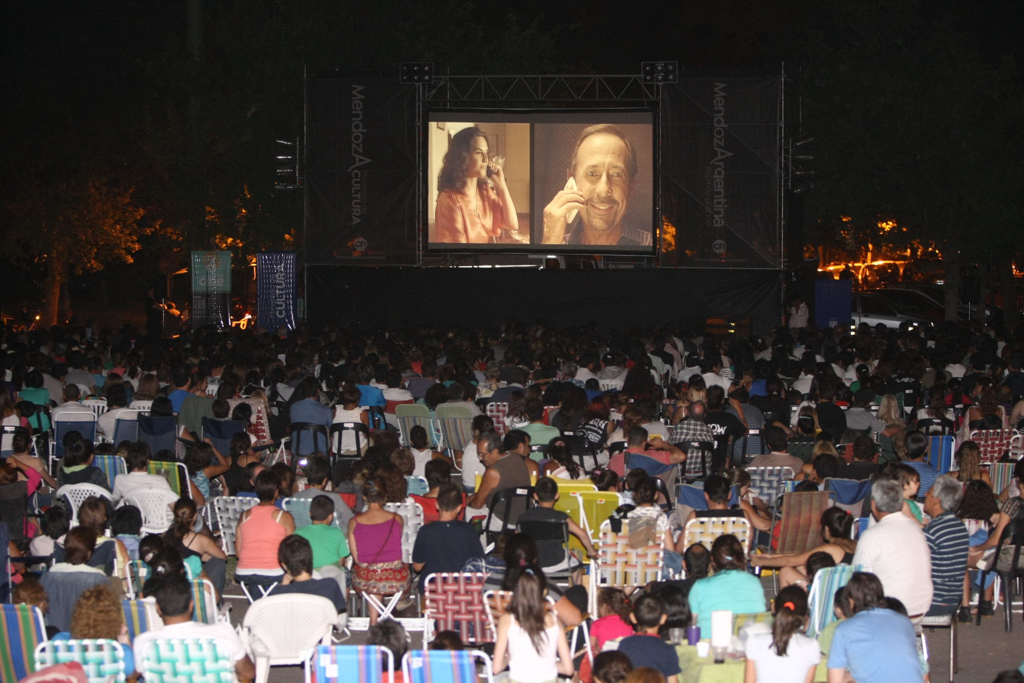 En el Parque se concretará otra edición de un ciclo que convoca a ver cine gratis. Foto: Archivo