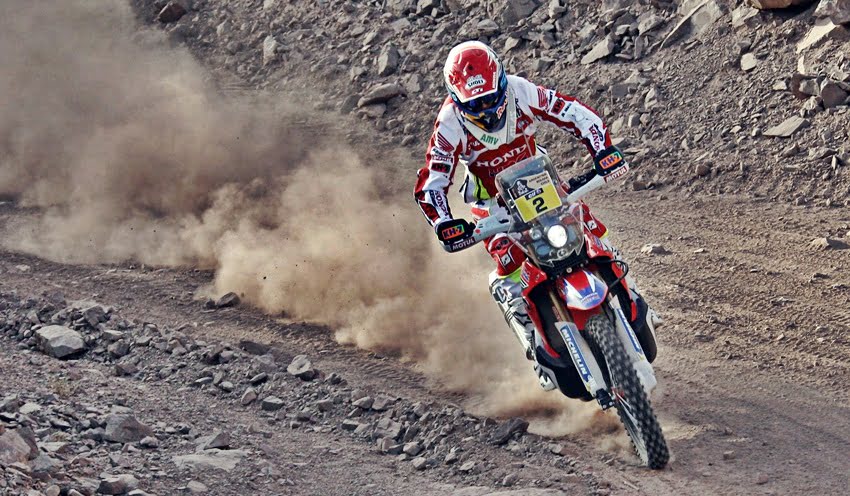 Joan Barreda Bort se impuso en la cuarta etapa del Dakar 2105.