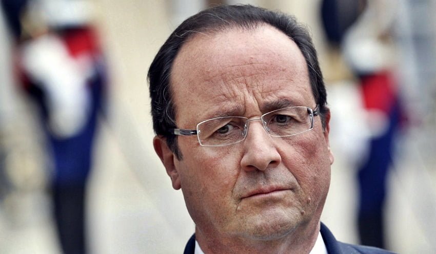 Francois Hollande elevó el nivel de alerta en Francia luego del ataque padecido por una revista. 