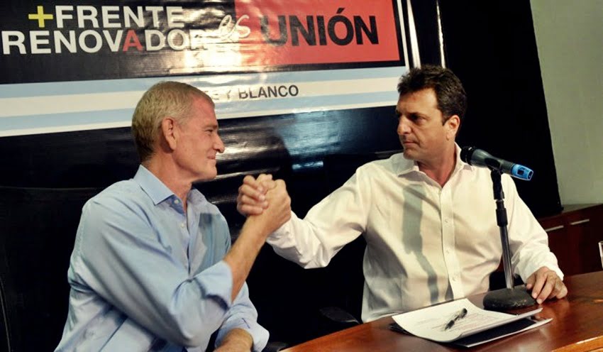 De Narvaez y Massa sellaron una alianza electoral.
