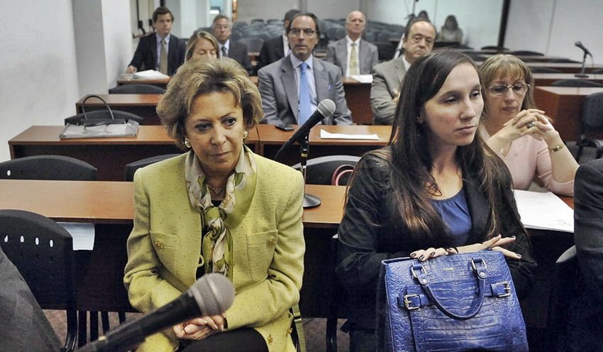 María Julia Alzogaray fue condenada por tercera vez por corrupción durante el gobierno de Menem. Foto: Archivo / La Nación