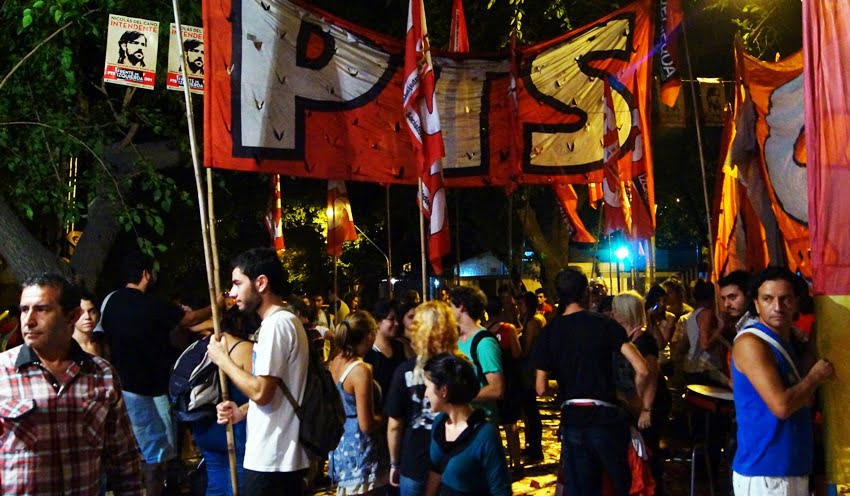 El Frente de Izquierda y los Trabajadores festejó "la consolidación" de su base electoral. Foto: Ziga / Explícito