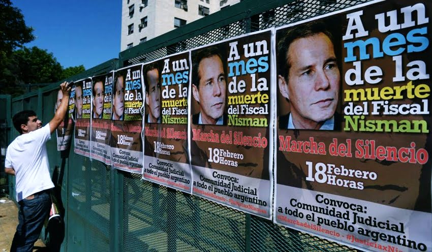 Más de 35 fiscales federales se expresaron contra la marcha opositora a un mes de la muerte de Nisman. 