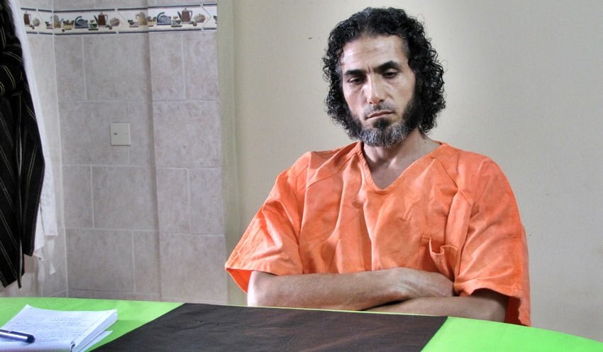 El paquistaní Jihad Ahmad Diyab estuvo más de 12 años secuestrado en Guantánamo. Asilado en Ururguay, viajó a Buenos Aires, en donde ofreció una conferencia de prensa con medios populares. Foto: radiografica.org.ar