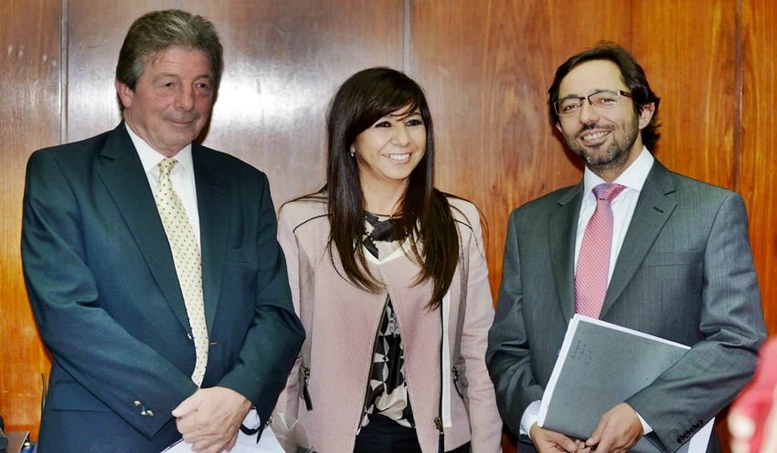 Los pliegos de los senadores Ricardo Pettignano y Fernando Simón corrieron mejor suerte que el de Miriam Gallardo, este martes, en las votaciones con bolillas blancas y negras en la Cámara Alta. Foto: Archivo / Prensa Senado