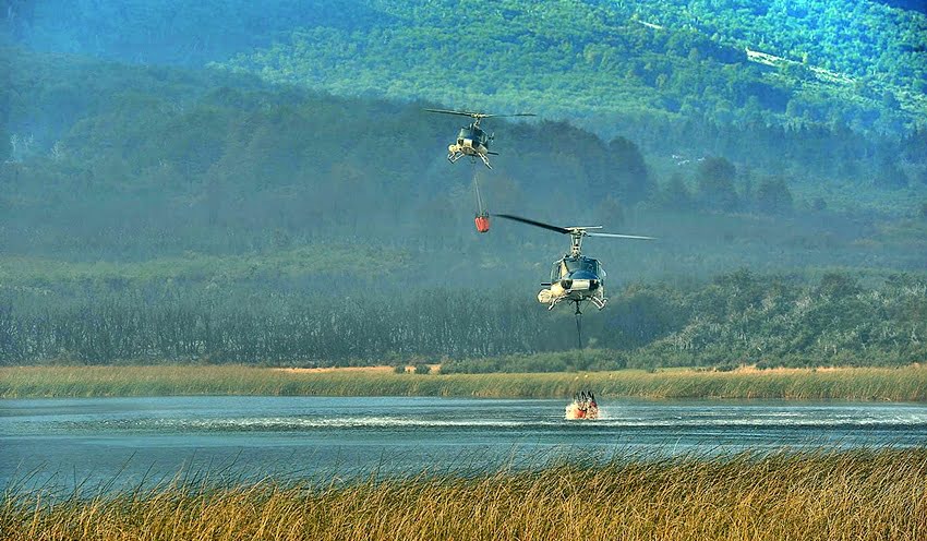 Las zonas incendiadas de Chubut fueron habilitadas para el turismo. Foto: Télam