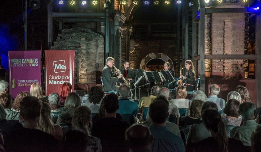 Música clásica en los caminos del vino es la oferta cultural del Estado para los turistas de Semana Santa. Foto: Prensa Municipalidad de Capital.