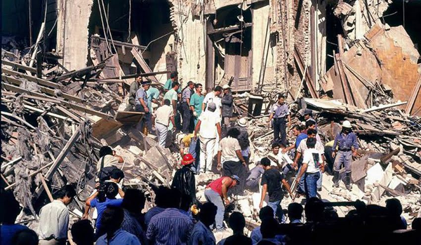 El 17 de marzo de 1992 se produjo la voladura de la Embajada de Israel en Buenos Aires. 