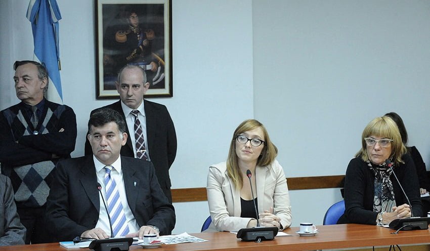 La mendocina Anabel Fernández Sagasti (en el centro) fue designada presidenta de la Comisión de Juicio Político de la Cámara de Diputados de la Nación. Foto: Télam