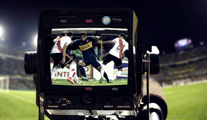 La Televisión Pública pasa en vivo el Superclásico de la Copa Libertadores. Foto: Télam