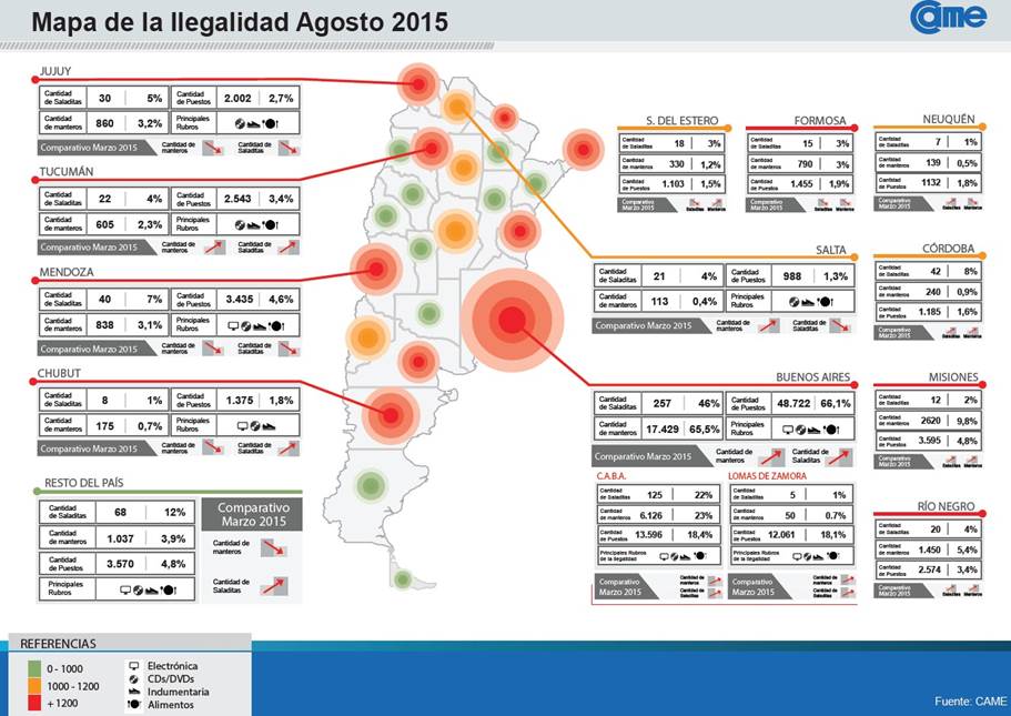 mapa ilegalidad