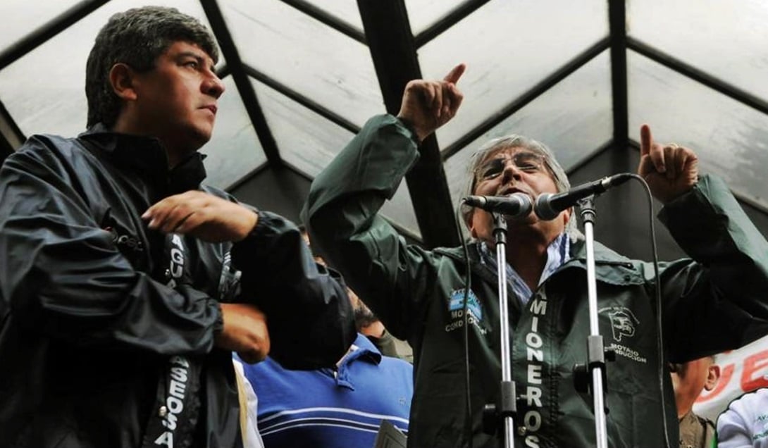 Los Moyano, Hugo y Pablo, comparten la militancia gremial en Camioneros y la deportiva en Independiente. 